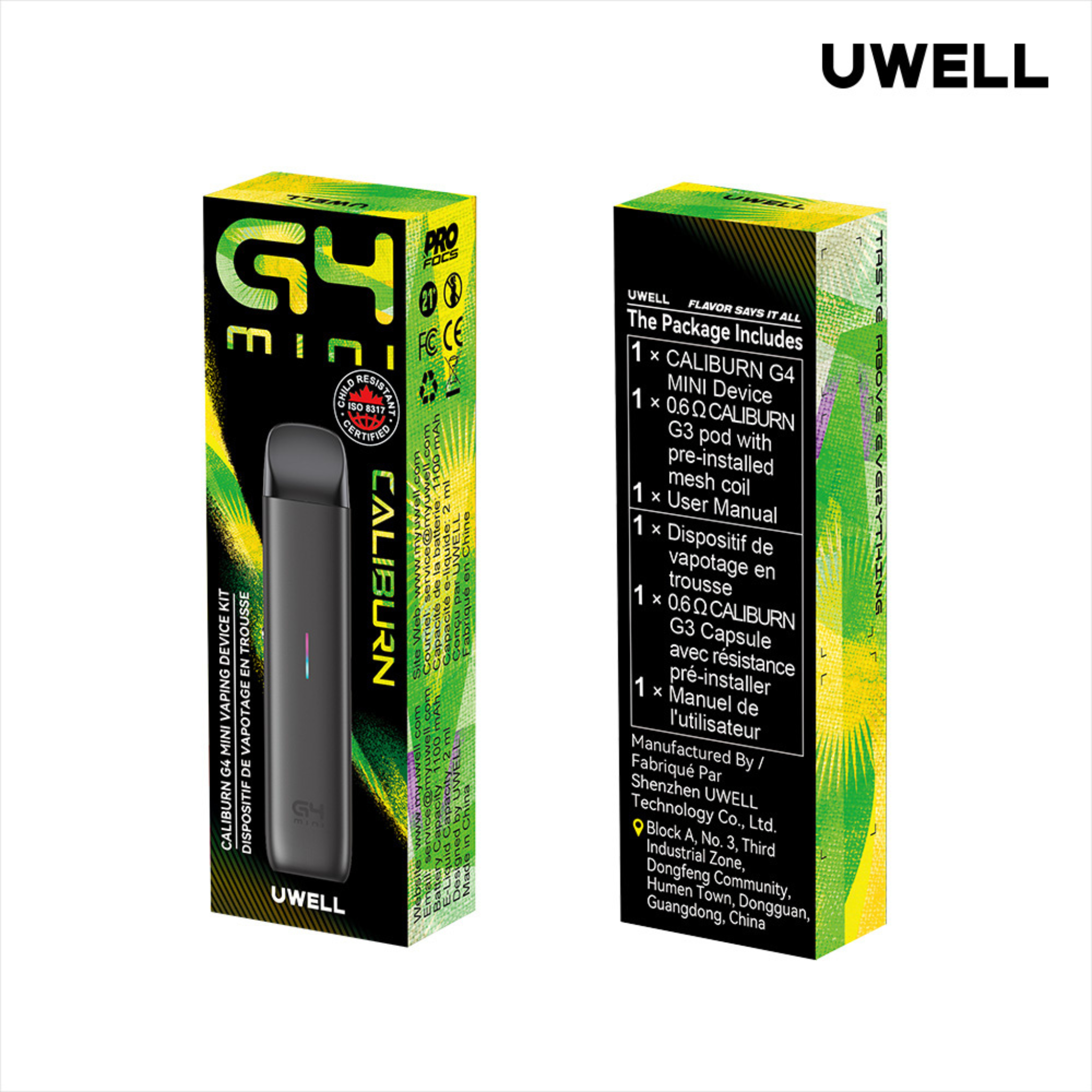 Caliburn G4 Mini – Compact Version of the G4 - Vape Fix