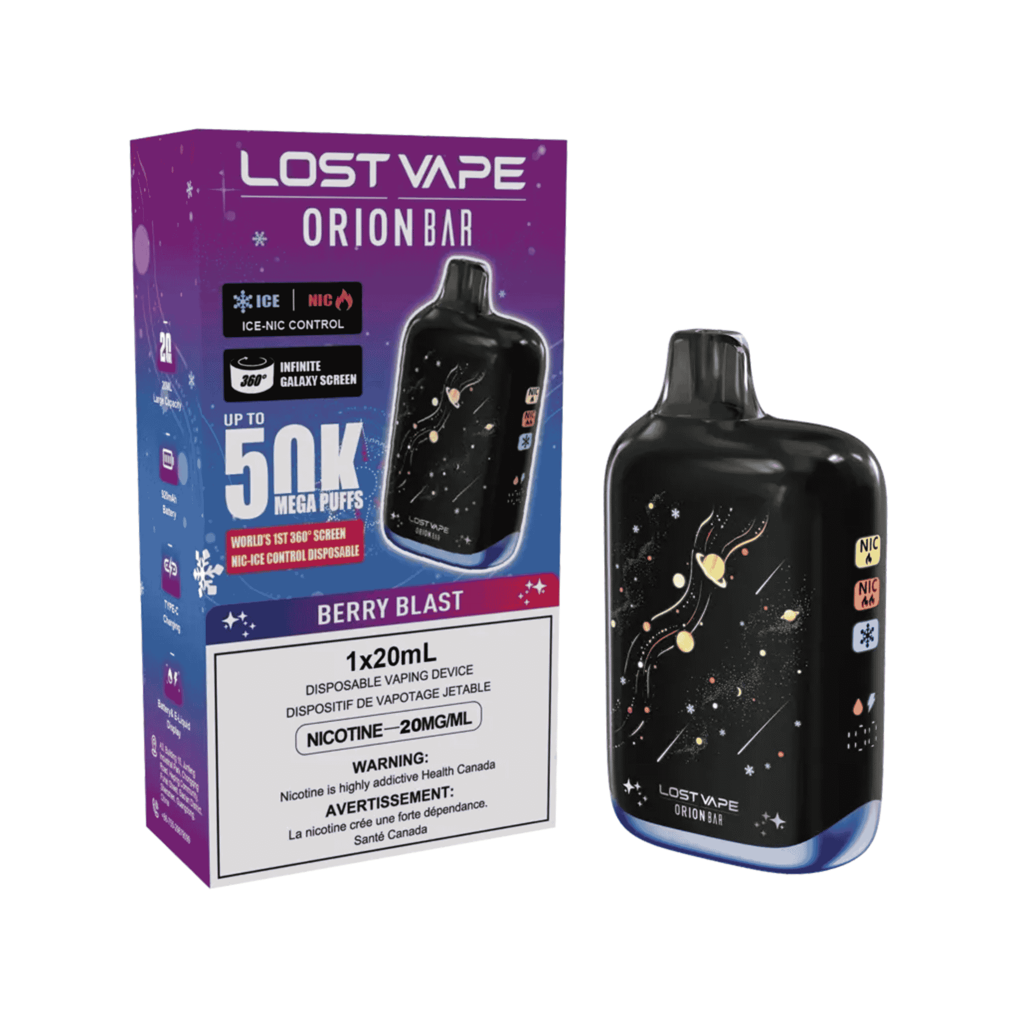 Lost Vape Orion Disposable – 50K Puffs / Rechargeable - Vape Fix