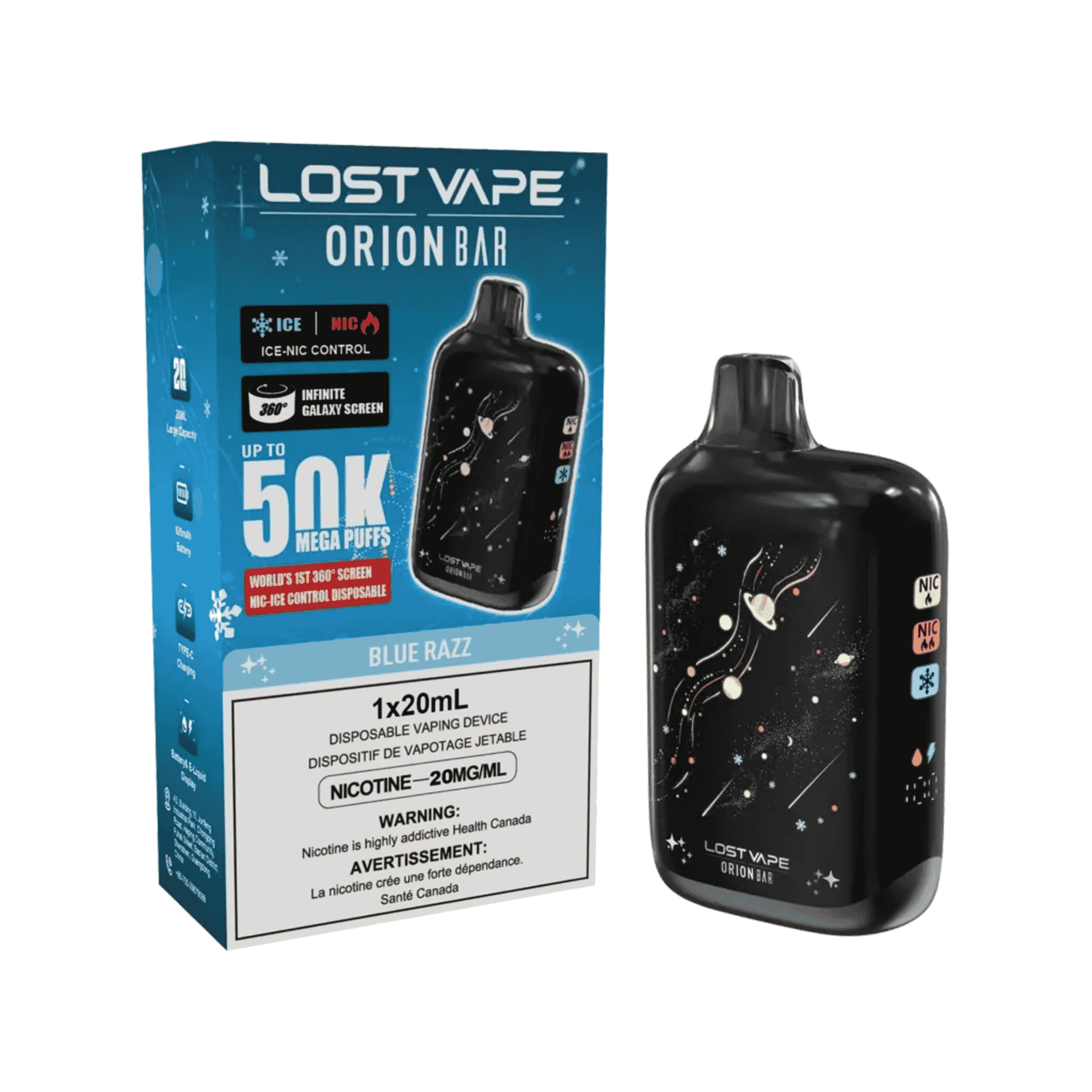 Lost Vape Orion Disposable – 50K Puffs / Rechargeable - Vape Fix